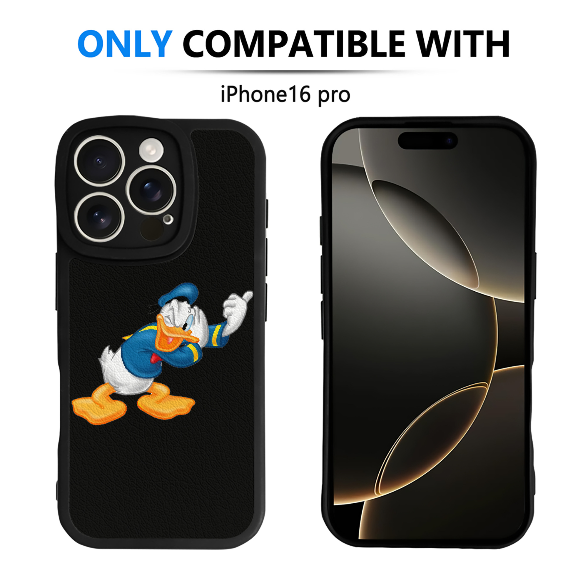 （画像用） ミッキーマウス Mickey Mouse 【iPhone 16シリーズ対応】シリコンスマホケース（レザー調） 材質：シリコン